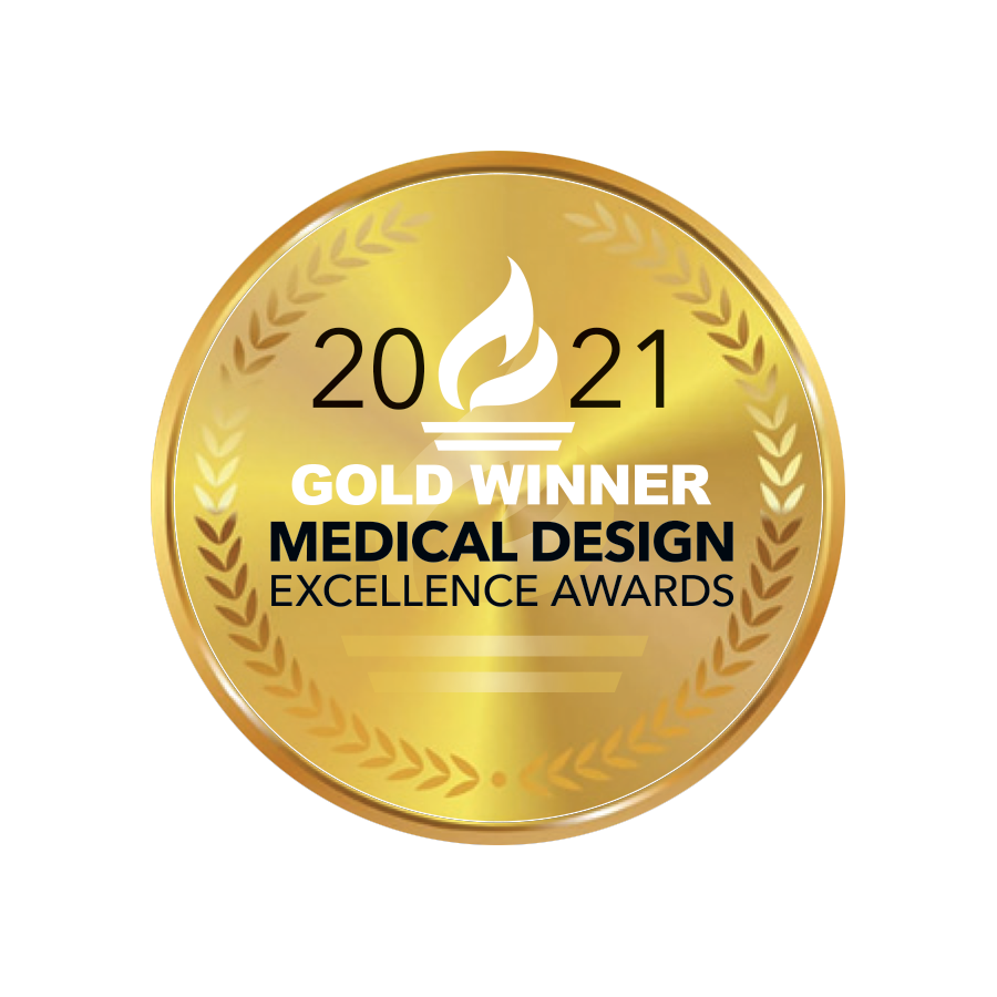 En 2021, le Trachealator a remporté le prestigieux Medical Design Excellence Award en or.  En 2021, le Trachealator a remporté le prestigieux Medical Design Excellence Award en or.